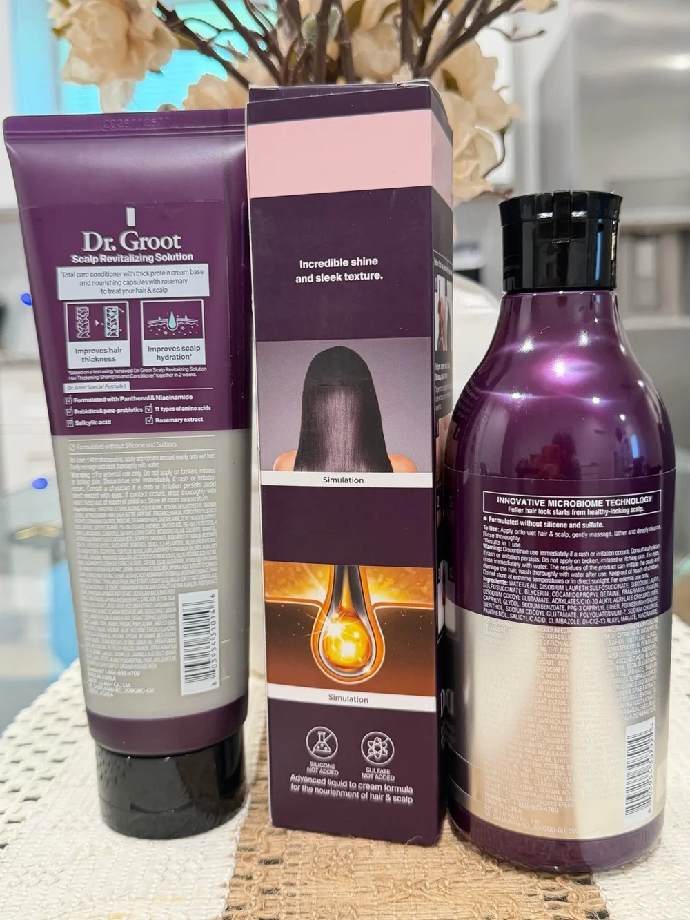 Purple Scalp Revitalizing Hair Thickening Shampoo